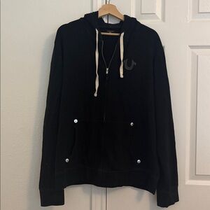 True religion Black Hoodie